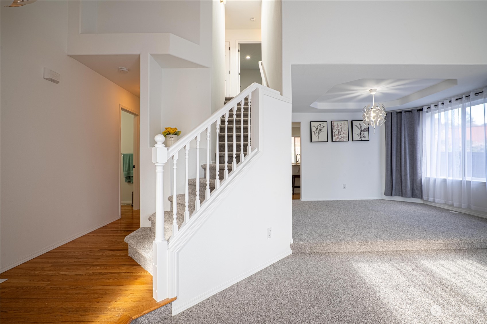 4608 Northeast 7th Place Renton, WA 98059 - Photo 5 of 38 a view of an entryway with staircase