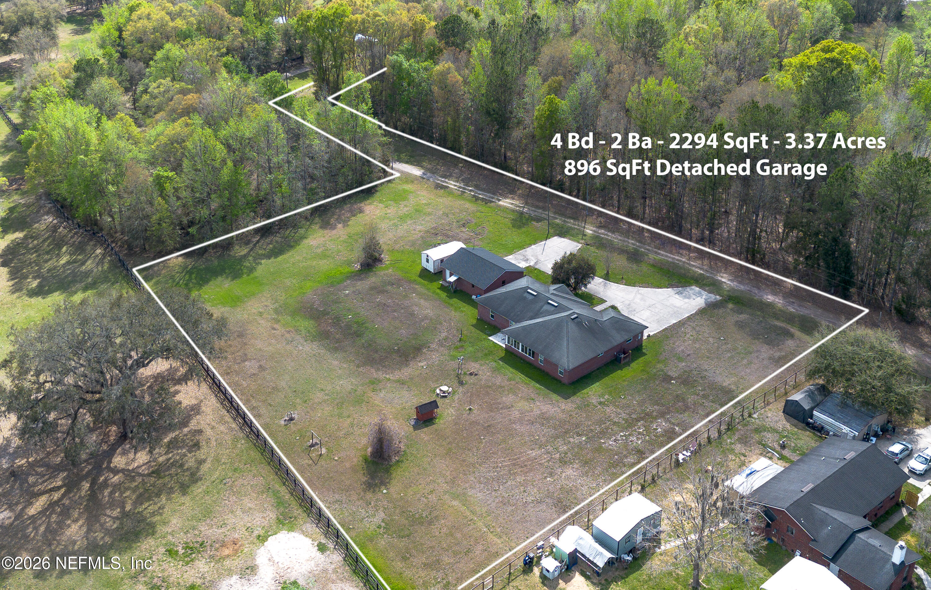 4333 Hawk Haven Road Middleburg, FL 32068 - Photo 4 of 53 Ext Lot Backyard