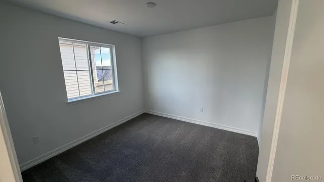 an empty room with a empty space