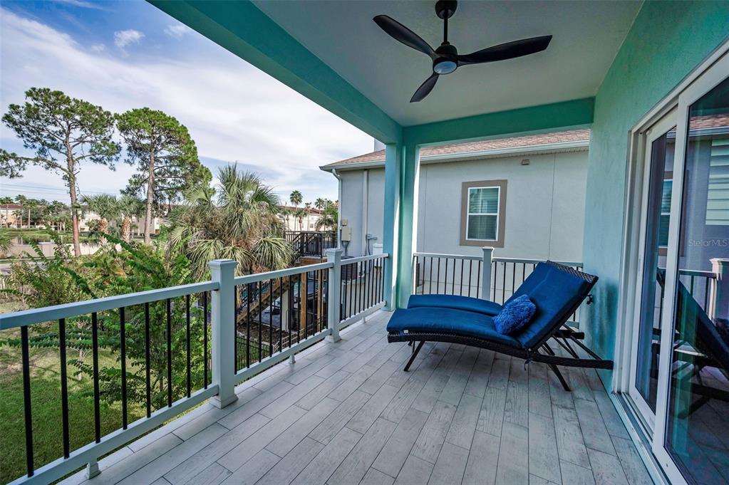 5650 Egrets Place New Port Richey, FL 34652 - Photo 38 of 73 a view of a deck with a table and a chair