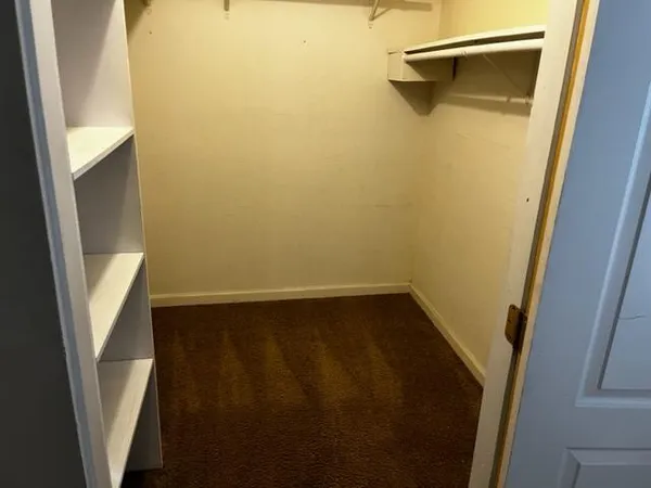 a view of closet