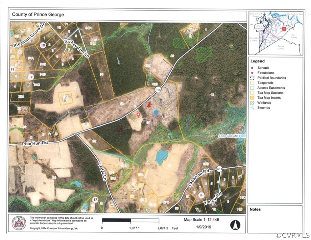 97.6-acres Pole Run Road Disputanta, VA 23842 - Photo 3 of 3 Gallery Image 3
