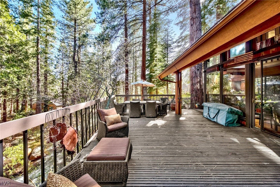 976 Tee Court Incline Village, NV 89451 - Photo 10 of 34 a view of a balcony with chairs