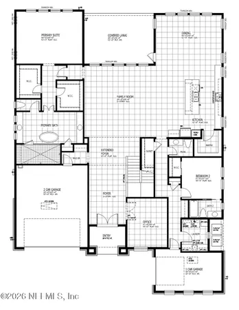 a view of a bathroom with a window