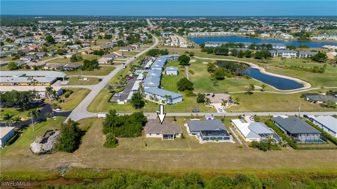 1606 Navigator Road Punta Gorda, FL 33983 - Photo 44 of 47 an aerial view of residential houses with outdoor space