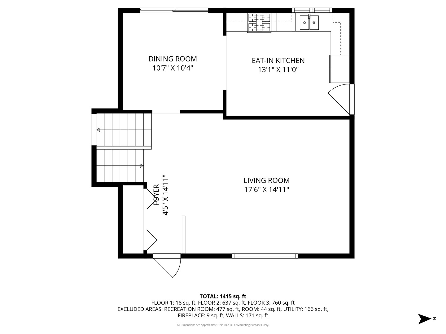 1068 North Hainesville Road Round Lake, IL 60073 - Photo 29 of 31 a picture of a wall with white walls
