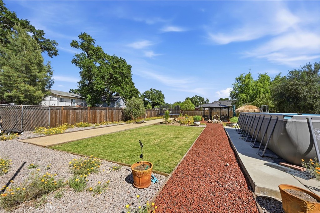 18650 Horseshoe Road Hidden Valley Lake, CA 95467 - Photo 22 of 26 a view of a backyard with swimming pool