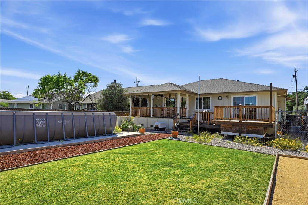 18650 Horseshoe Road Hidden Valley Lake, CA 95467 - Photo 26 of 26 a front view of house with yard and outdoor seating