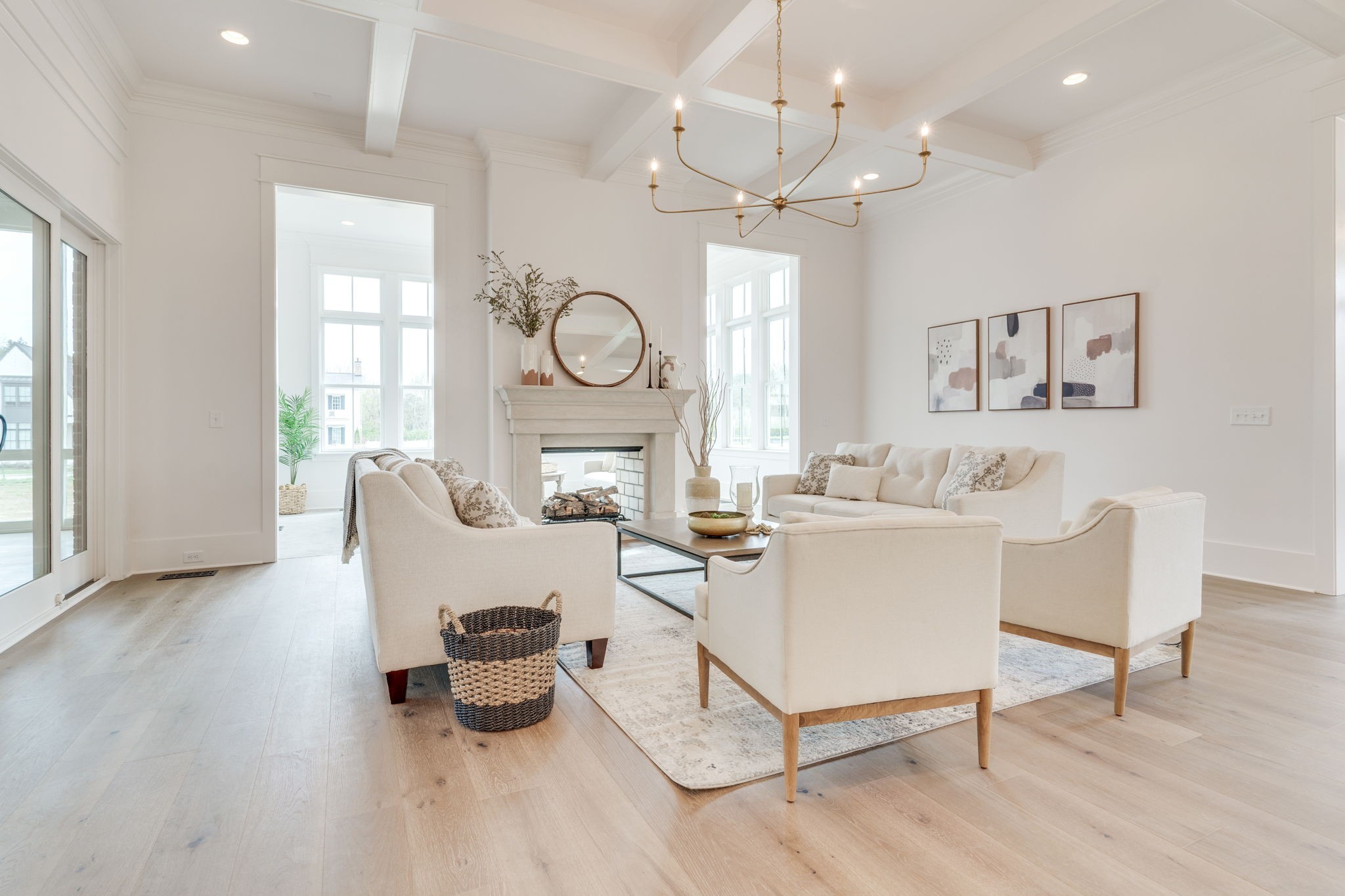 6076 Pasquo Road Nashville, TN 37221 - Photo 11 of 69 a living room with furniture and a large window