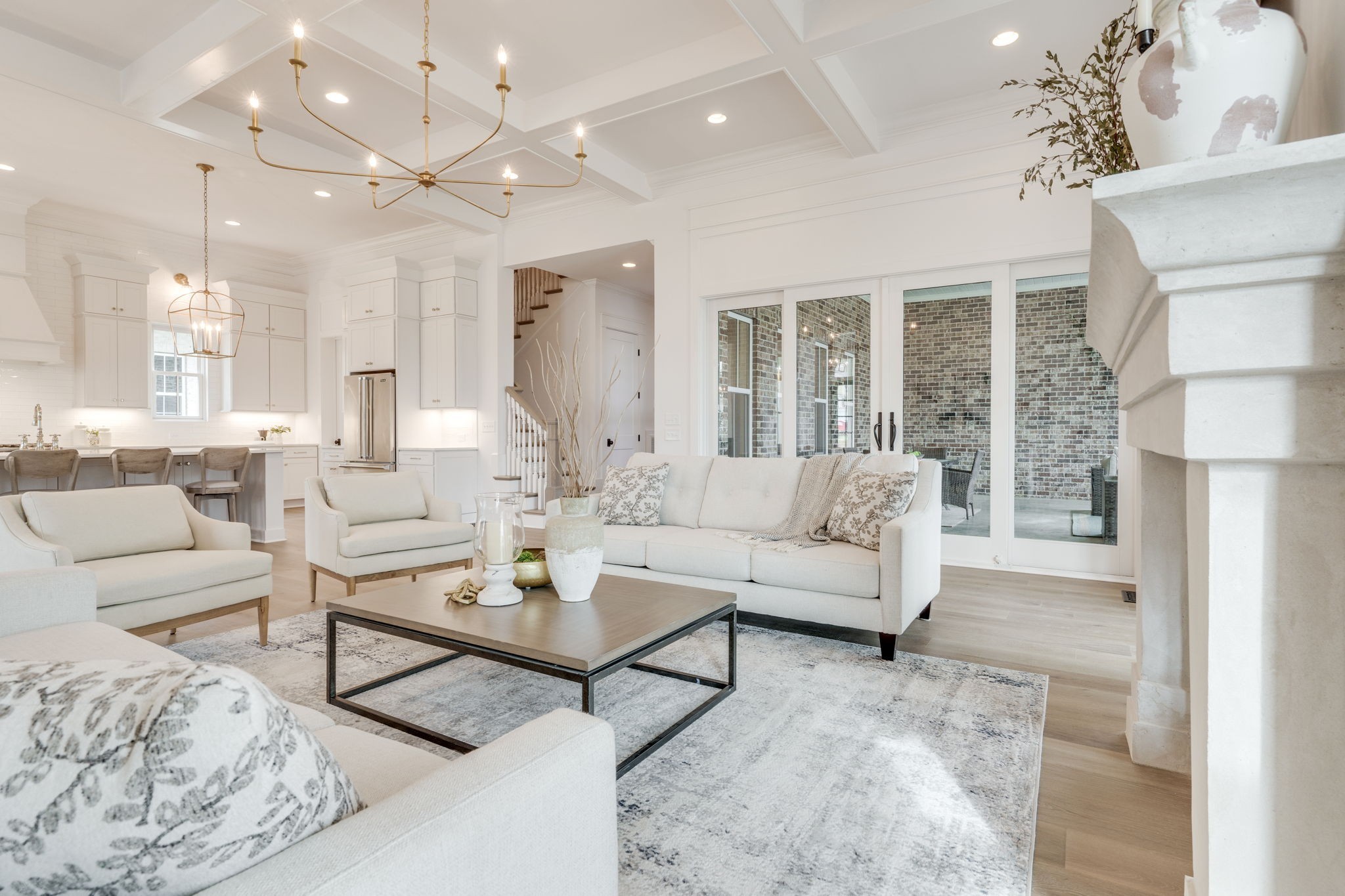 6076 Pasquo Road Nashville, TN 37221 - Photo 13 of 69 a living room with furniture and a large window
