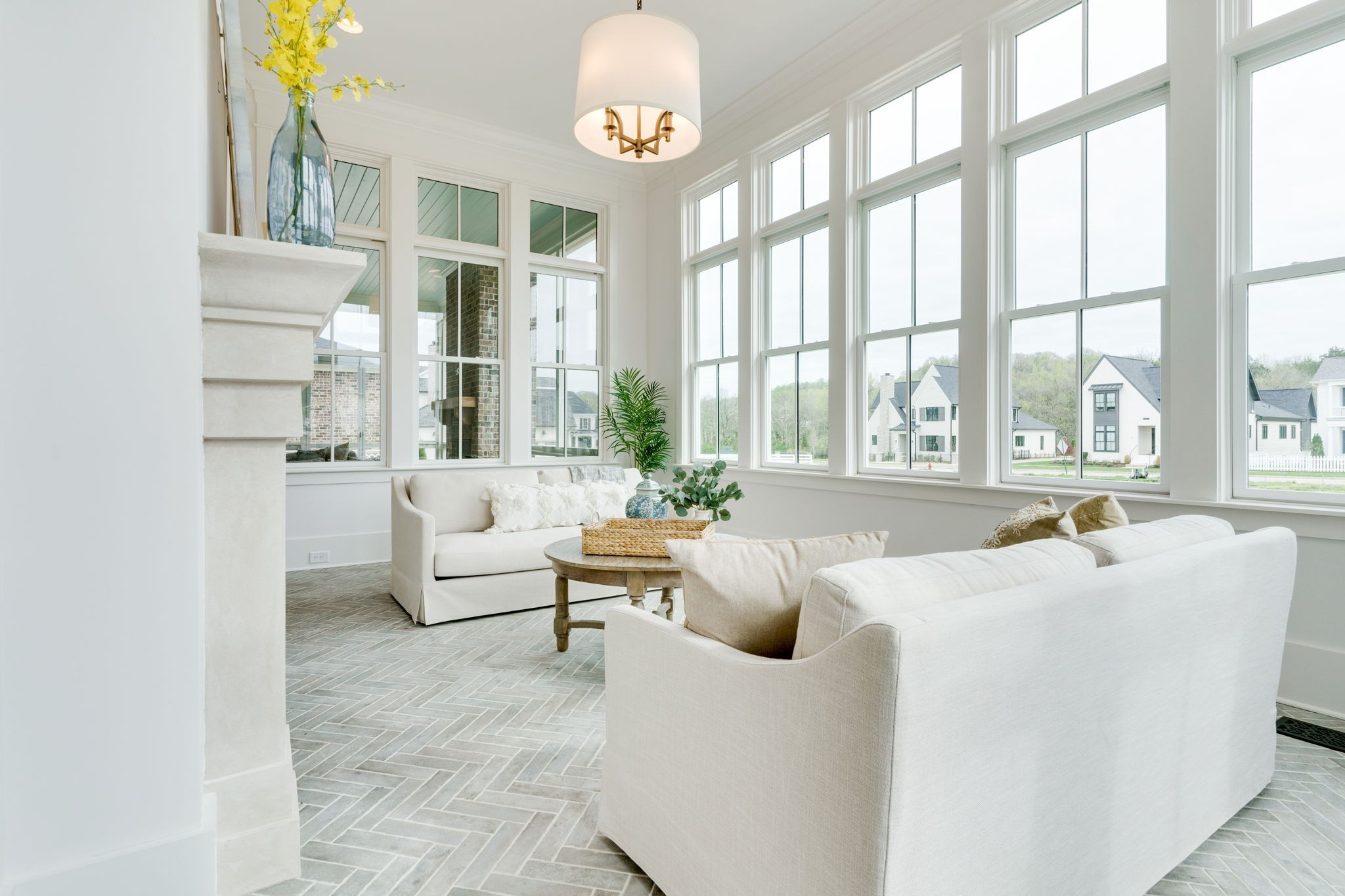 6076 Pasquo Road Nashville, TN 37221 - Photo 14 of 69 a living room with furniture and a large window