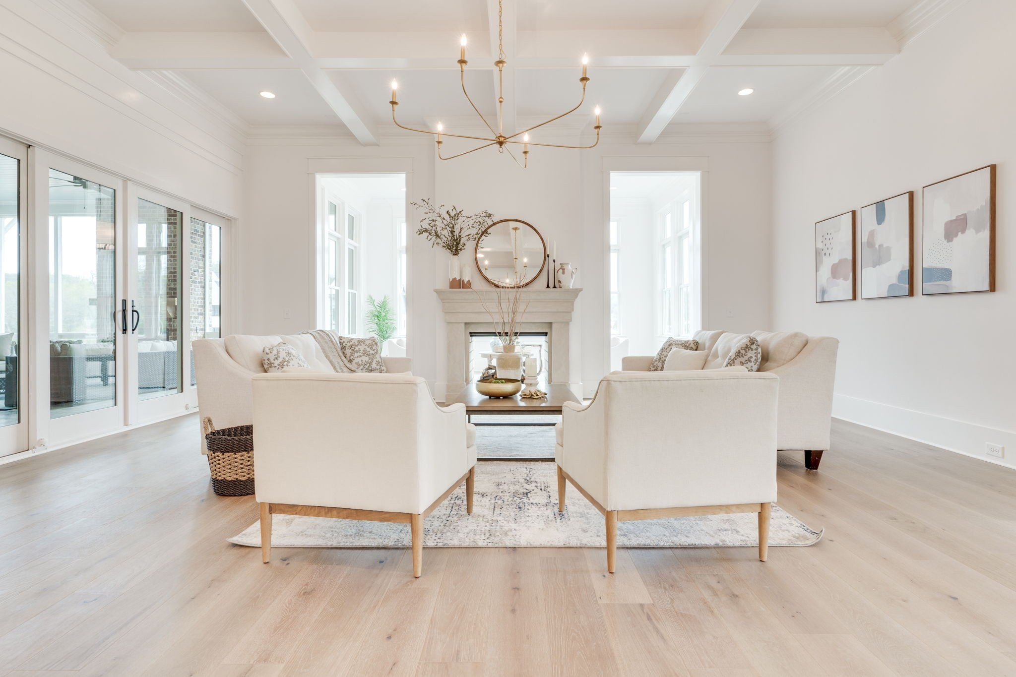 6076 Pasquo Road Nashville, TN 37221 - Photo 10 of 69 a living room with furniture a large window and wooden floor