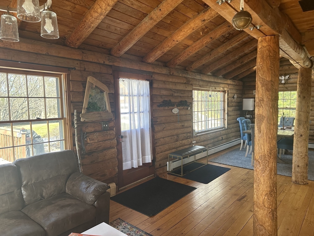 115 Gray Road Templeton, MA 01468 - Photo 14 of 40 a living room with furniture and wooden floor