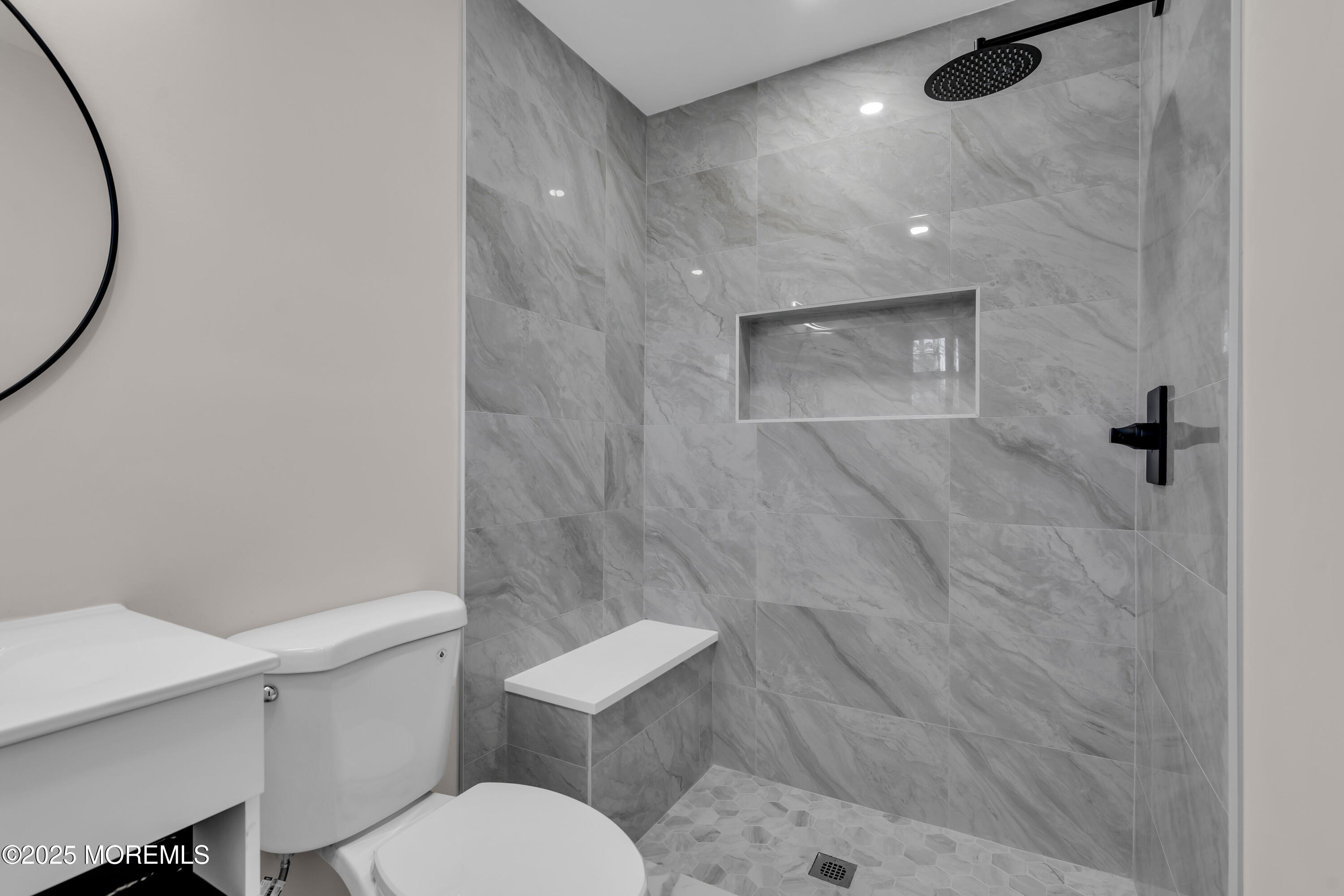 170 Station Road Bayville, NJ 08721 - Photo 20 of 36 a bathroom with a toilet and a shower
