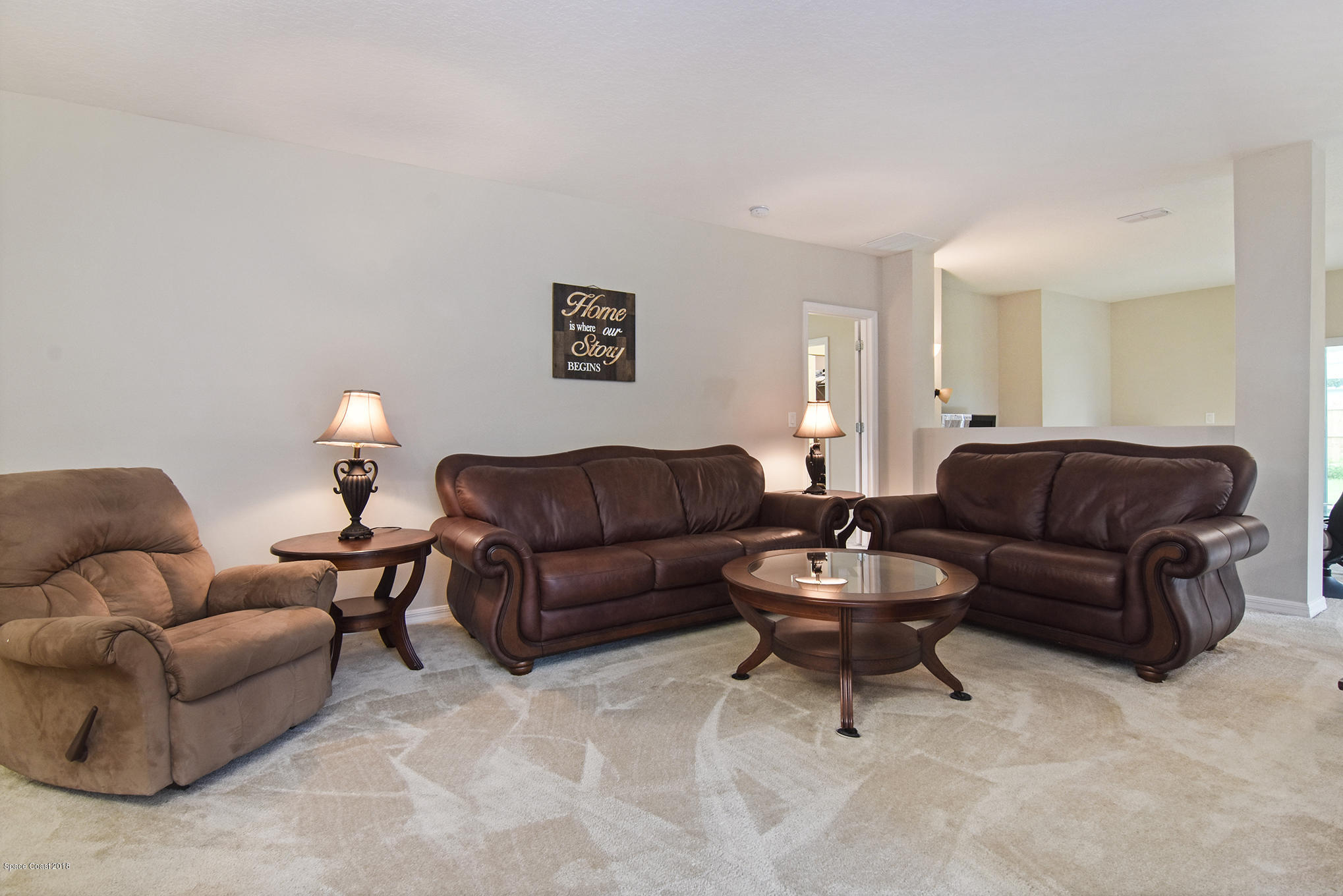 377 Rheine Road Northwest Palm Bay, FL 32907 - Photo 3 of 21 Living Room