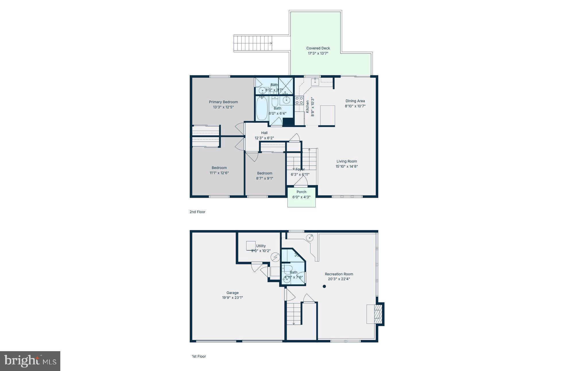 8463 Yellow Leaf Court Springfield, VA 22153 - Photo 34 of 34 Floorplans