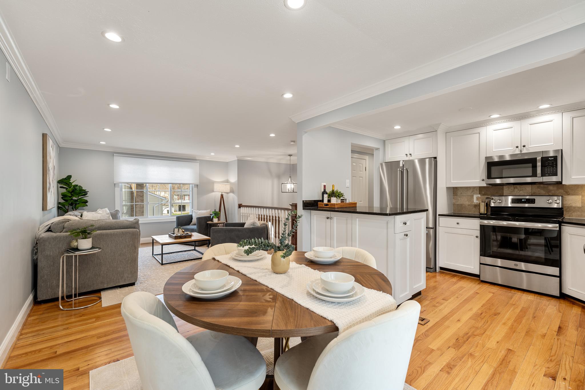 8463 Yellow Leaf Court Springfield, VA 22153 - Photo 31 of 34 Open Floorplan