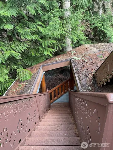 a view of outdoor space and deck