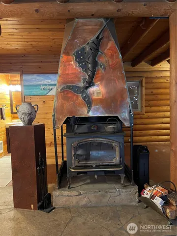 a view of a balcony and front door