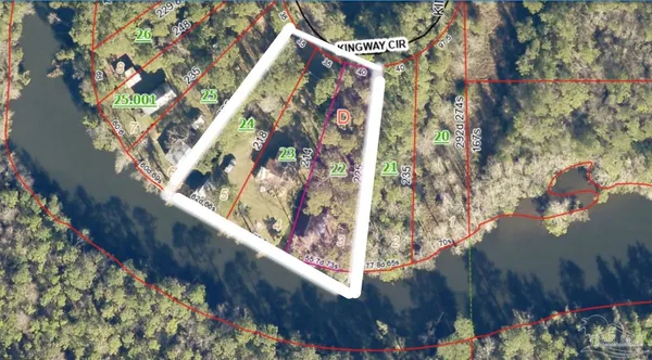 an aerial view of residential house with outdoor space