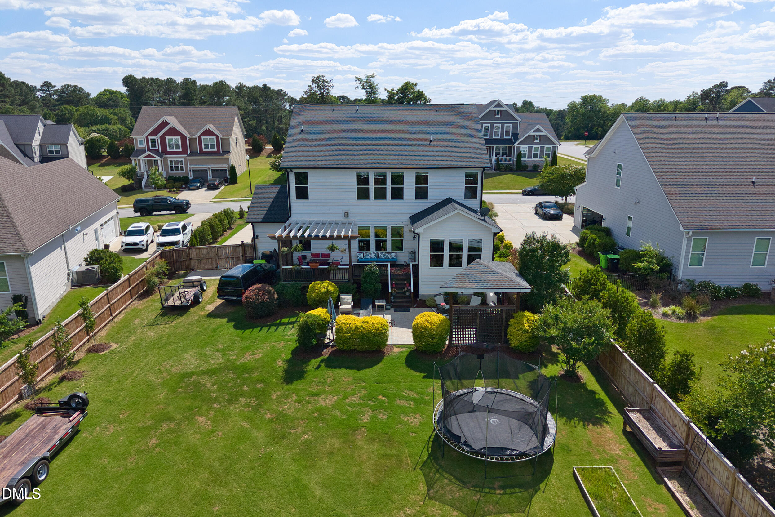 492 Adkins Ridge Road Rolesville, NC 27571 - Photo 46 of 58 42 -492 adkins ridge rd, drone, exterior