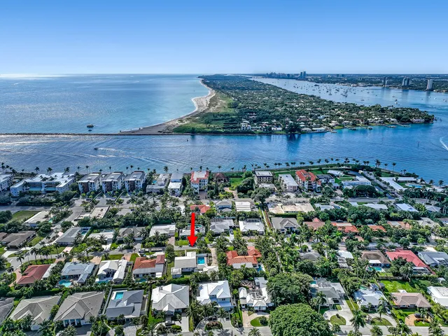 a view of city and ocean