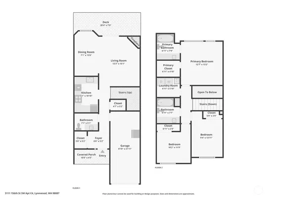 $489,000 | 3111 156th Street Southwest, Unit C4, Lynnwood, WA 98087