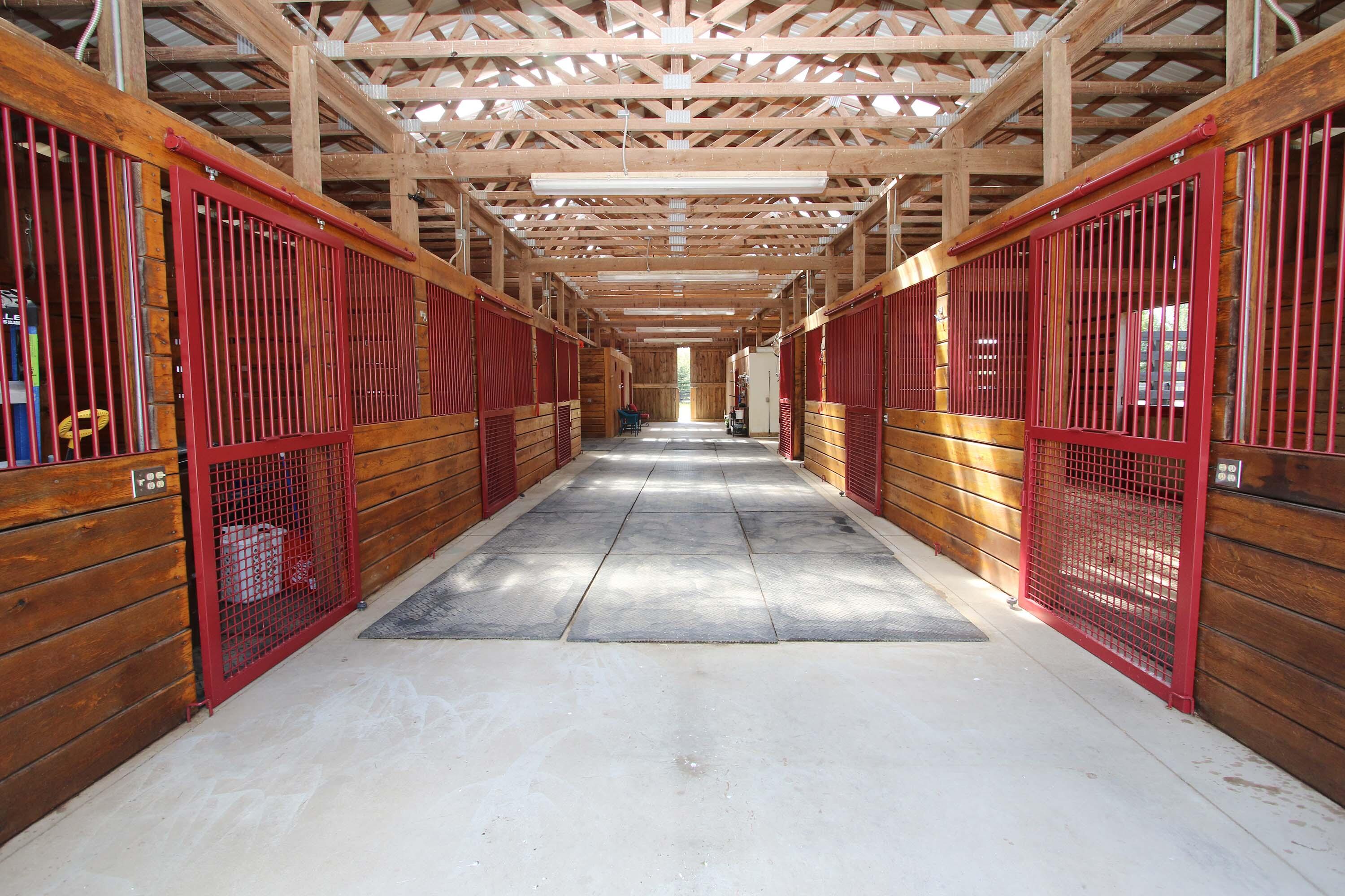 283 Leesburg Road Georgetown, KY 40324 - Photo 22 of 60 Six 12' x 14' stalls, or convert one to 12' x 24'.