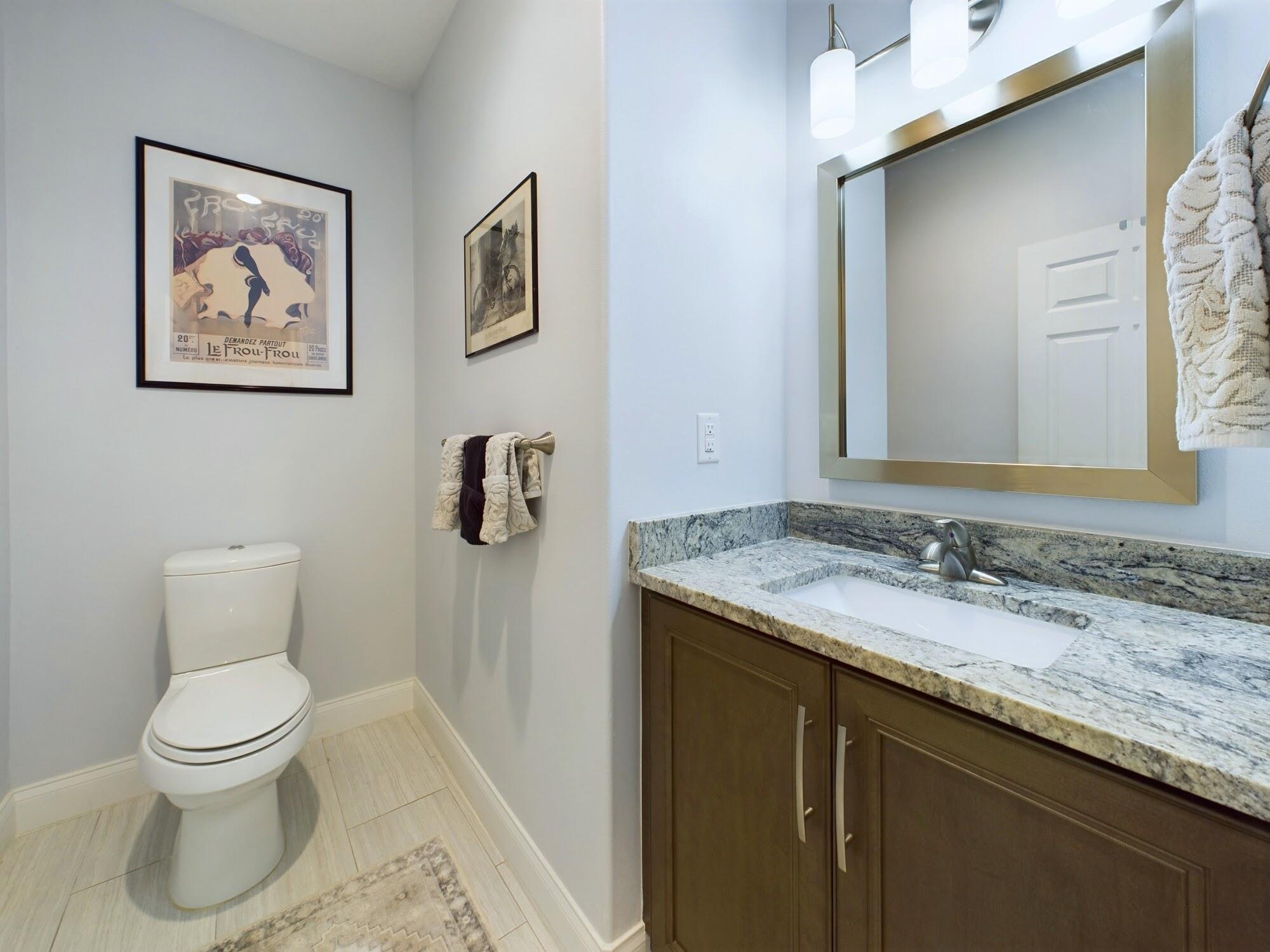 2260 Enjoya Lane Melbourne, FL 32901 - Photo 17 of 41 First Floor Half Bathroom