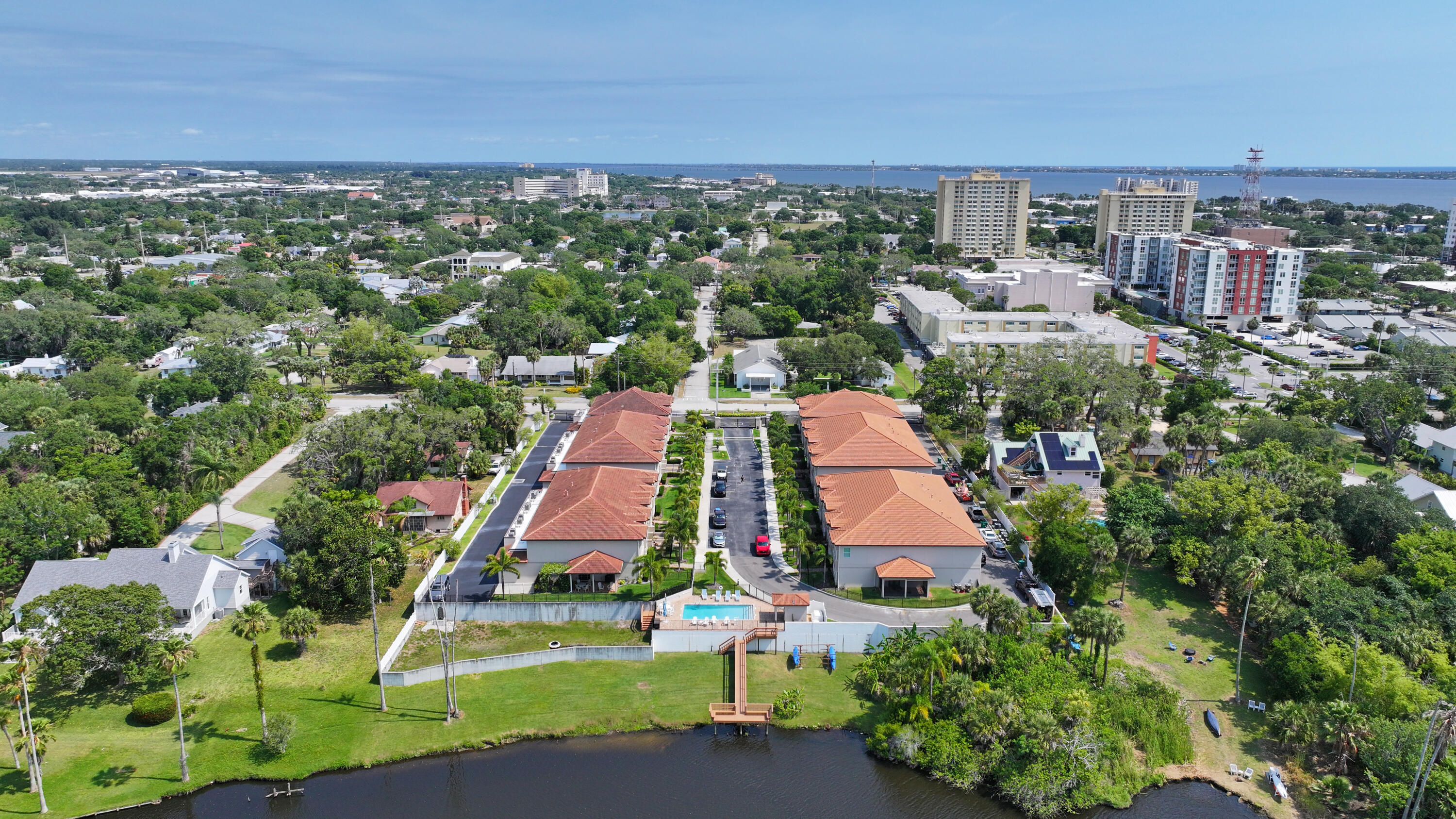 2260 Enjoya Lane Melbourne, FL 32901 - Photo 41 of 41 Neighborhood Arial