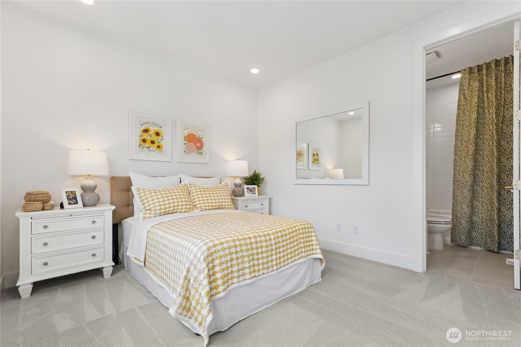 18809 99th Place Northeast, Unit C Bothell, WA 98011 - Photo 28 of 35 a bedroom with a bed and a window