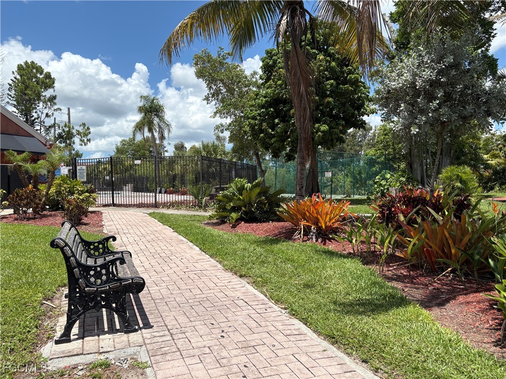 2855 Winkler Avenue, Unit 113 Fort Myers, FL 33916 - Photo 21 of 24 a view of yard with patio