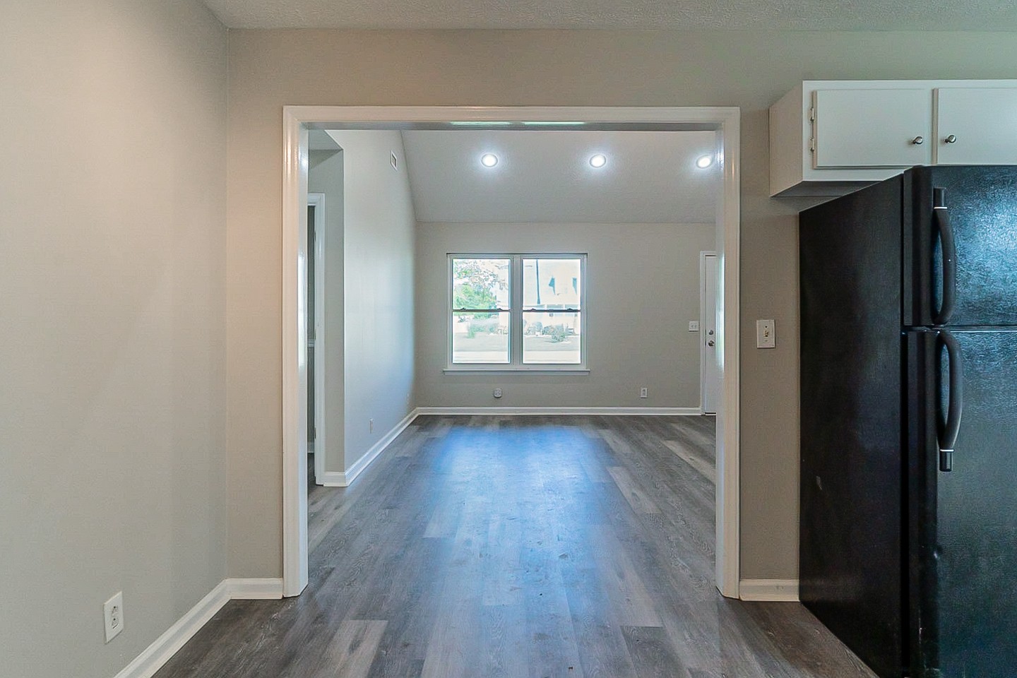 668 Crescent Road Murfreesboro, TN 37128 - Photo 8 of 24 a view of a hallway with wooden floor and closet