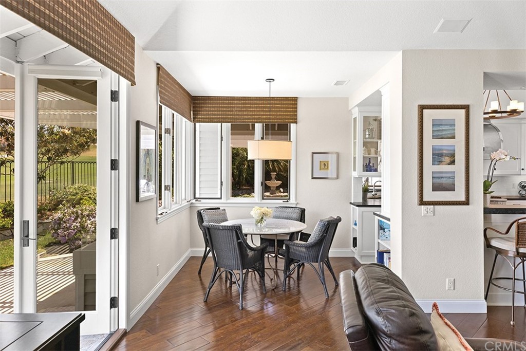 13 Guadalmina Drive Dana Point, CA 92629 - Photo 14 of 26 a view of a dining room with furniture window and wooden floor
