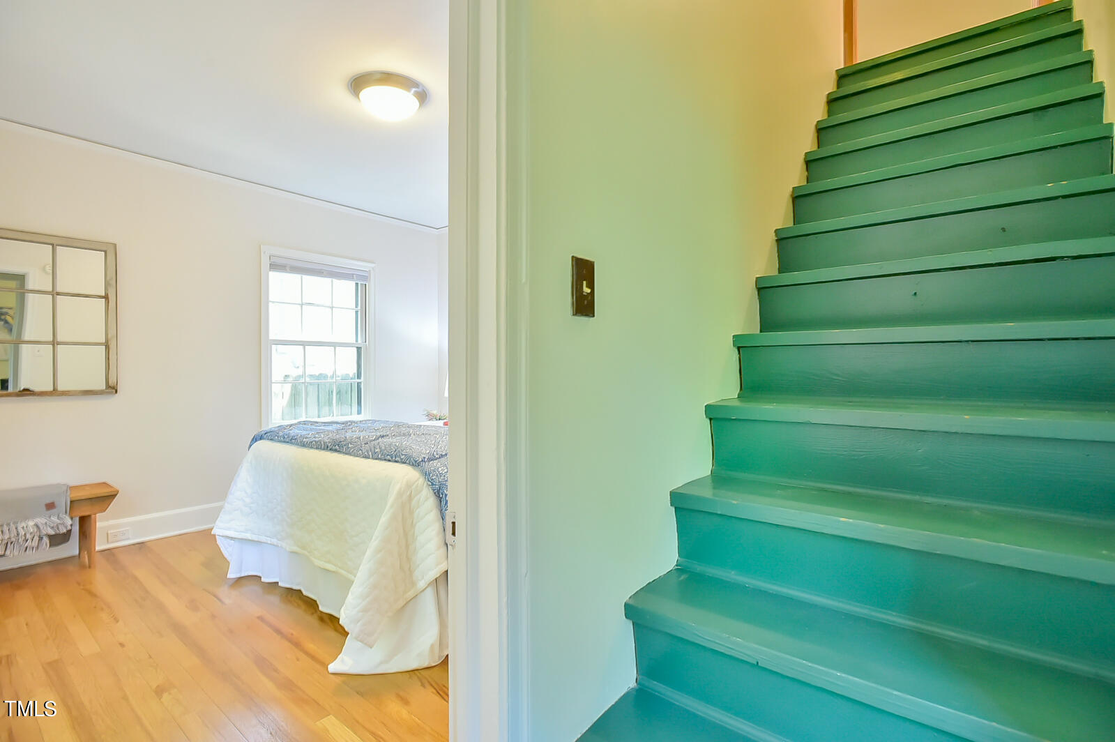 2605 Elgin Street Durham, NC 27704 - Photo 25 of 39 a view of entryway and hall with wooden floor