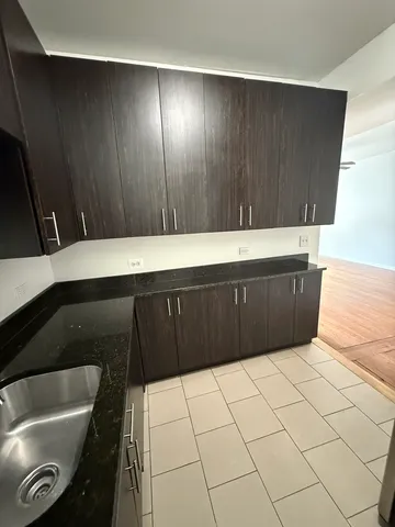 a view of a couch in a room