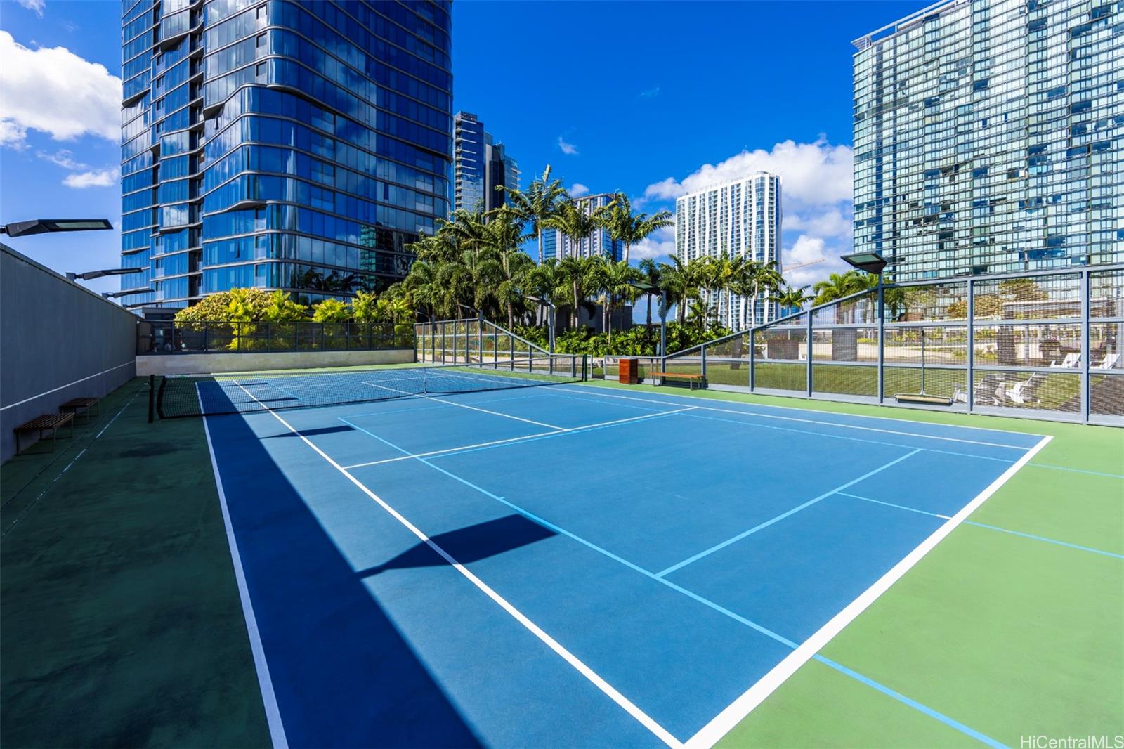 1108 Auahi Street, Unit 3300 Honolulu, HI 96814 - Photo 22 of 25 a view of a tennis court