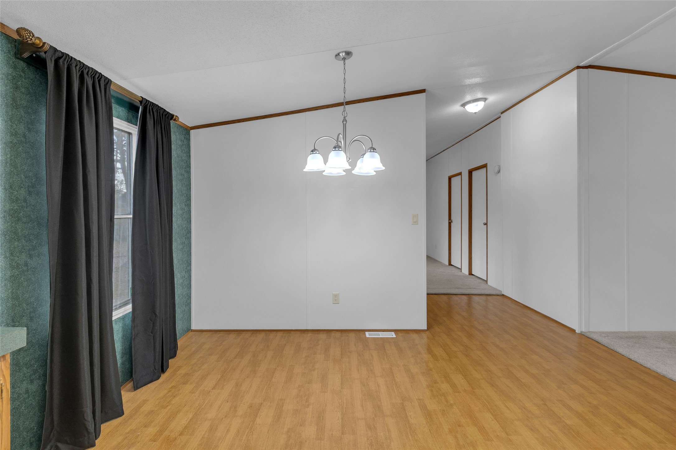 22094 Spear Road Porter, TX 77365 - Photo 15 of 45 a view of empty room with wooden floor and fan