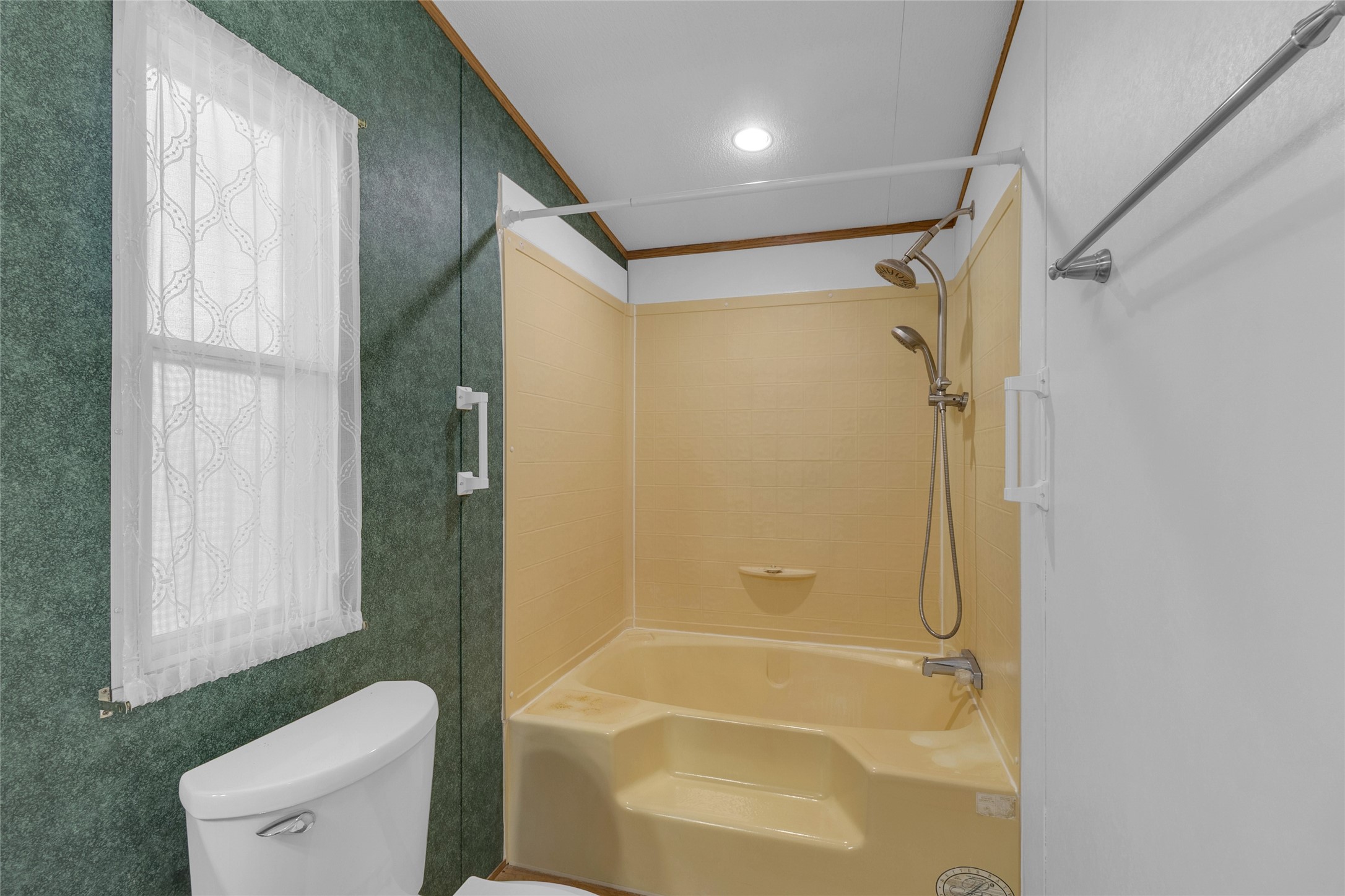 22094 Spear Road Porter, TX 77365 - Photo 24 of 45 a bathroom with a shower and a toilet