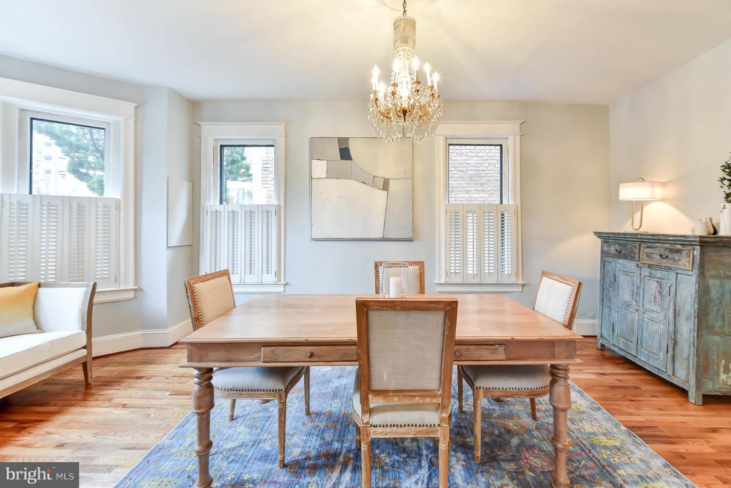 110 13th Street Southeast Washington, DC 20003 - Photo 14 of 58 Banquet-size dining room has 5 windows