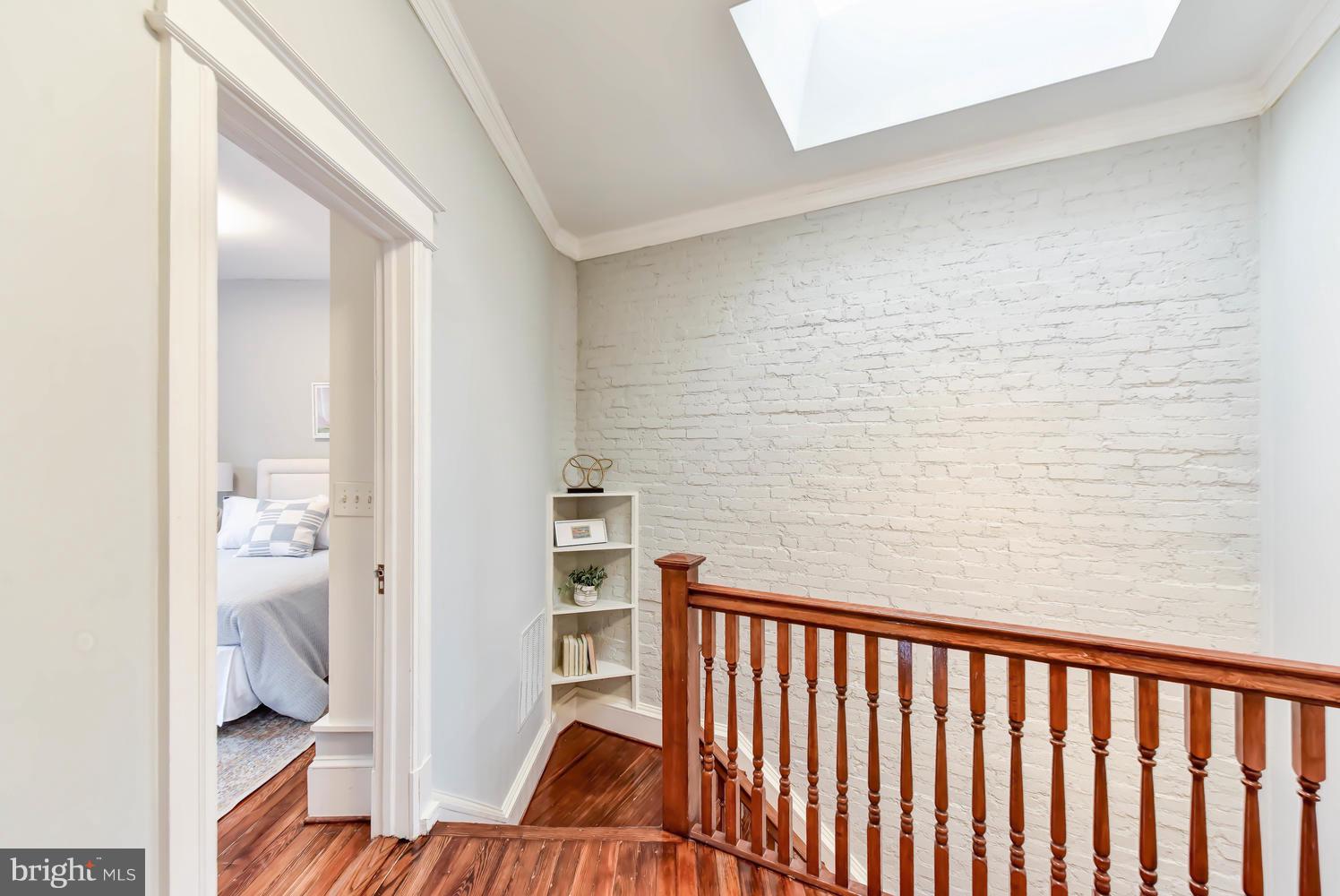110 13th Street Southeast Washington, DC 20003 - Photo 21 of 58 Huge skylight on hall landing upstairs
