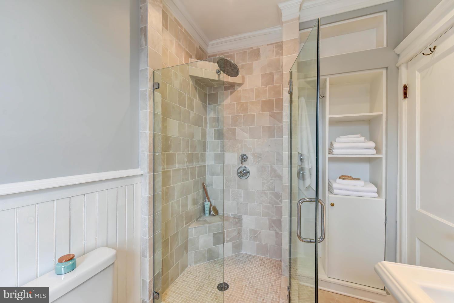 110 13th Street Southeast Washington, DC 20003 - Photo 27 of 58 Ensuite bath w/ separate glass shower