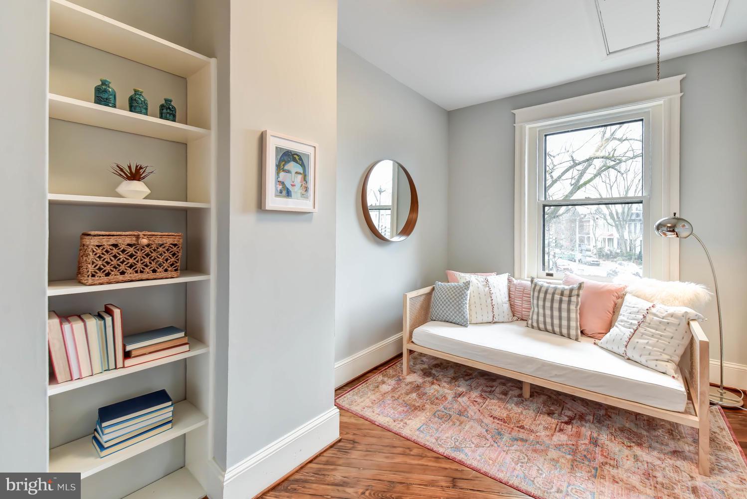 110 13th Street Southeast Washington, DC 20003 - Photo 36 of 58 BR4 has built ins and pull down attic stairs