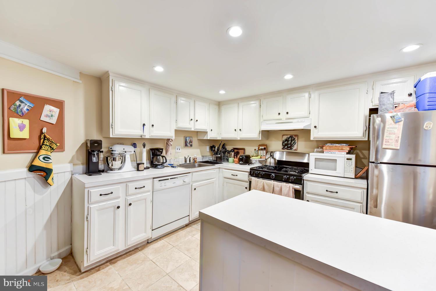110 13th Street Southeast Washington, DC 20003 - Photo 44 of 58 Large basement kitchen w/dishwasher, gas cooking
