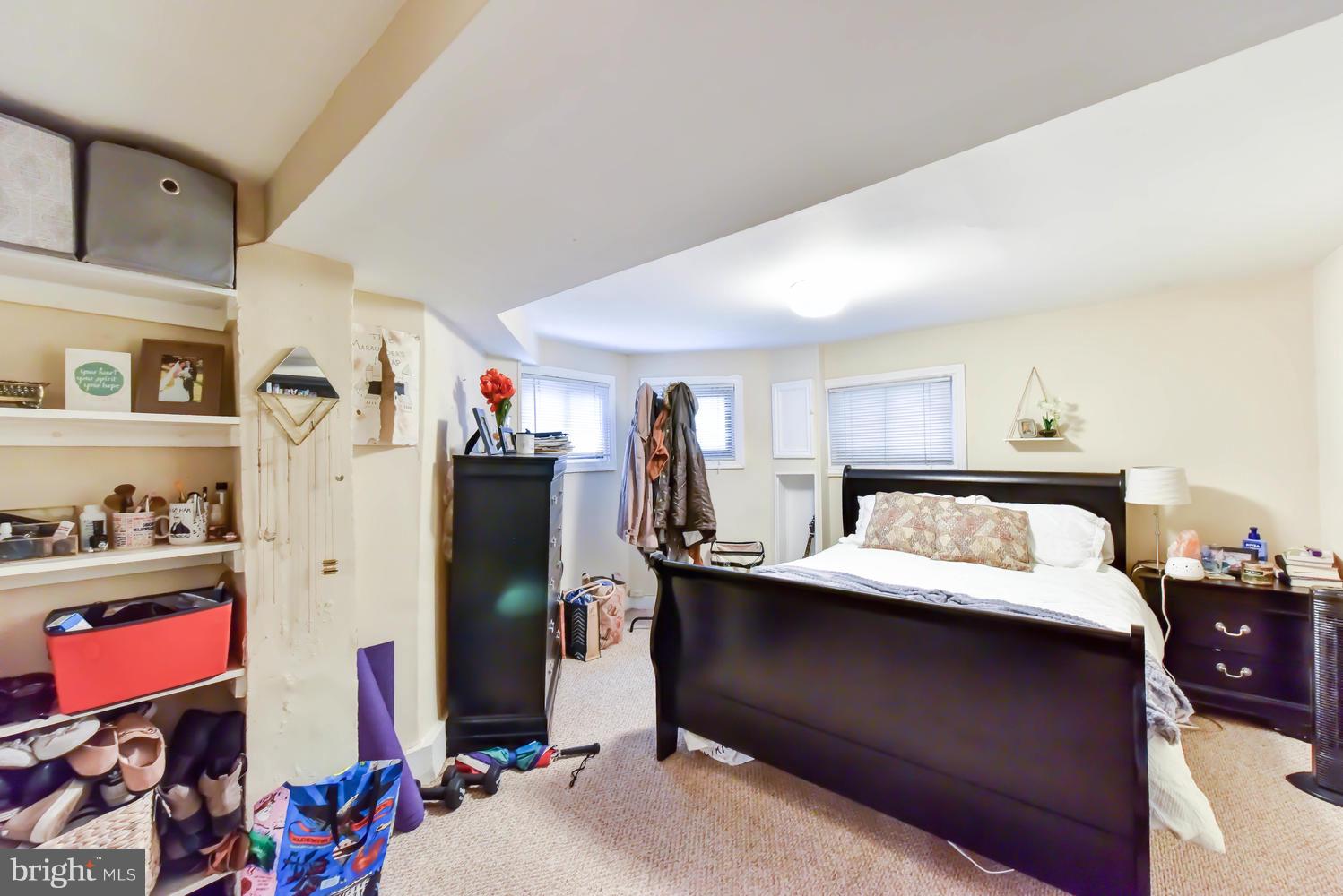 110 13th Street Southeast Washington, DC 20003 - Photo 47 of 58 BR5 in basement has built-in shelves