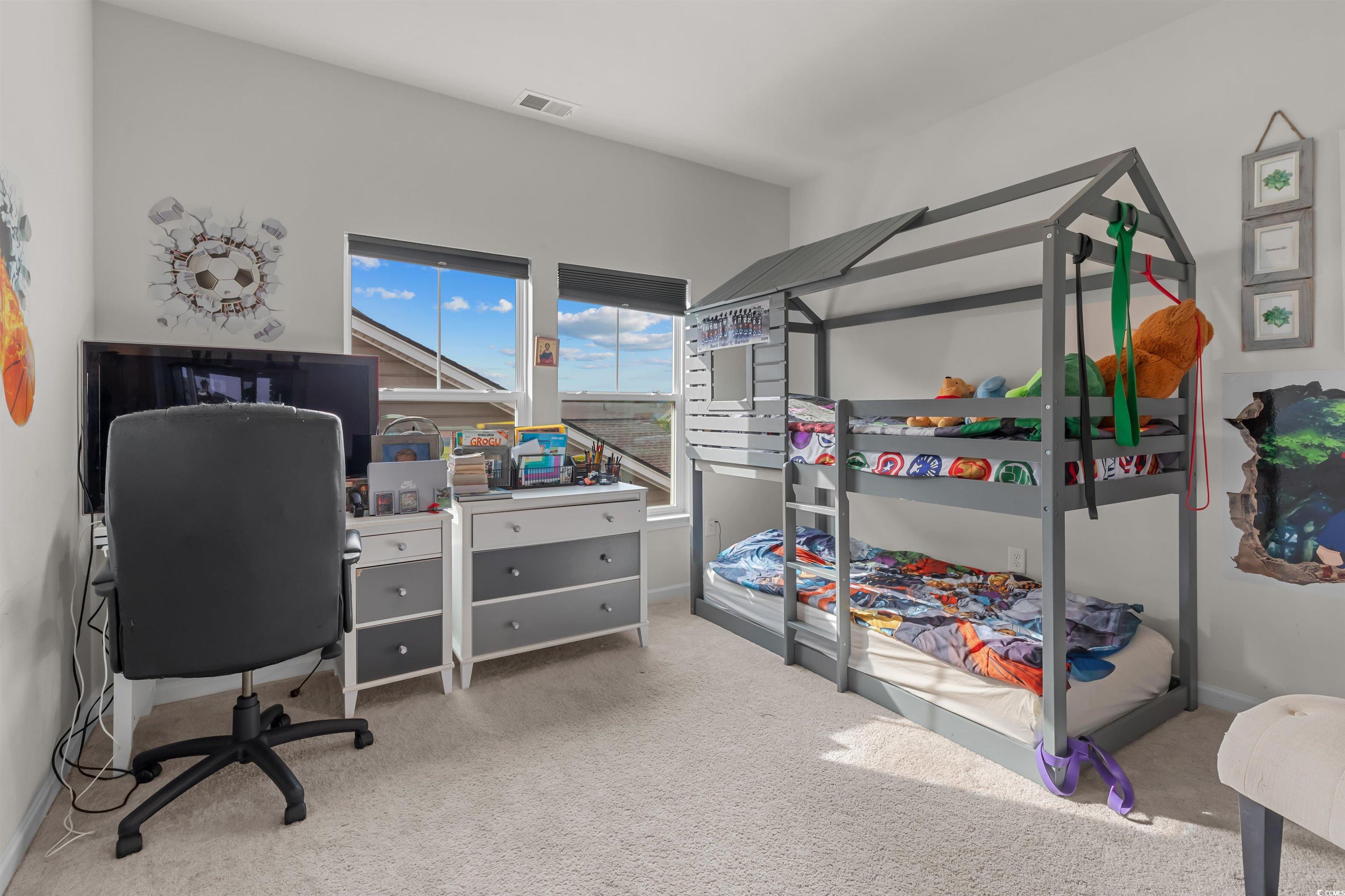 1176 HARBISON Circle Myrtle Beach, SC 29579 - Photo 33 of 40 Carpeted bedroom featuring baseboards and visible vents