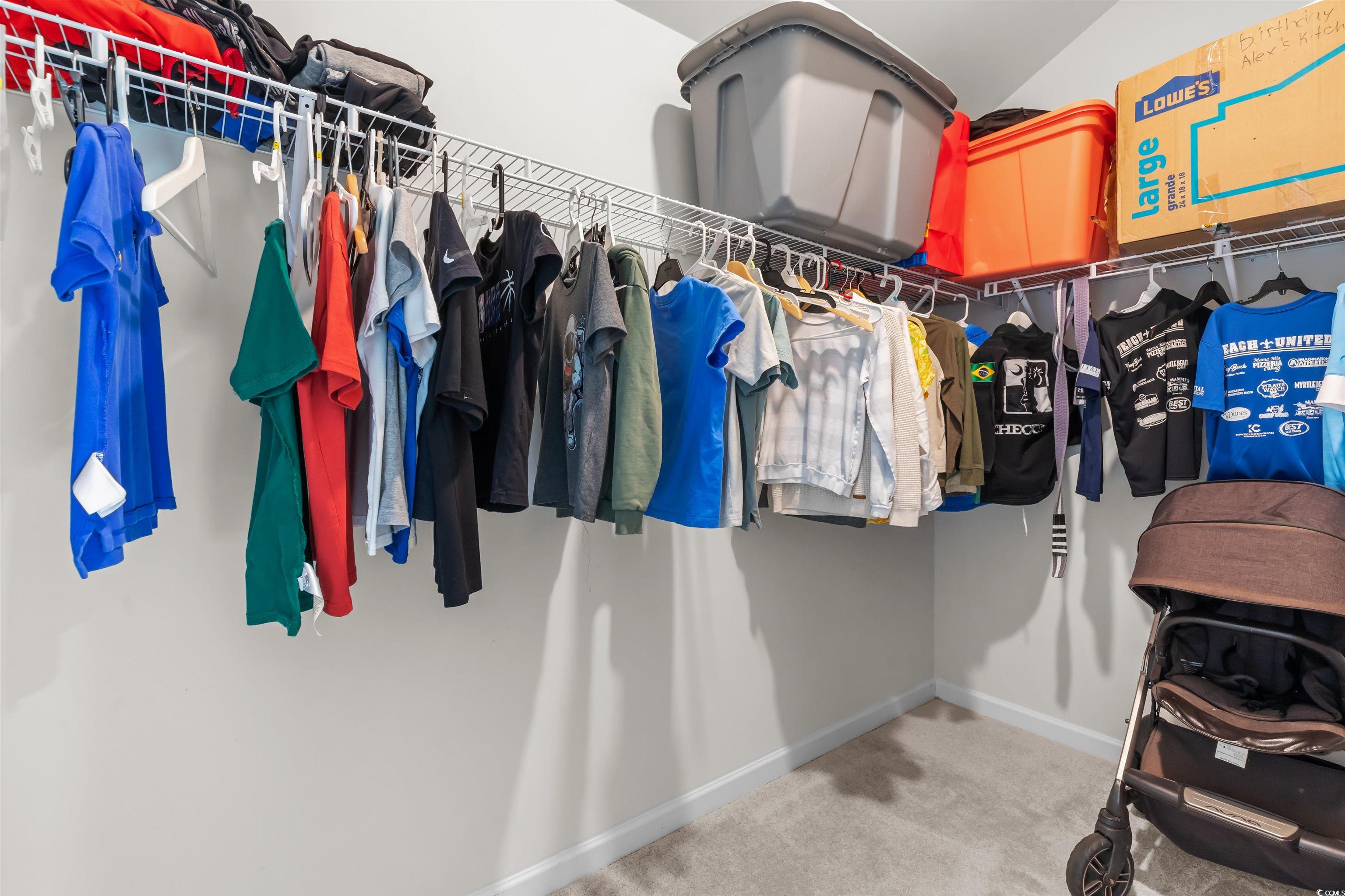 1176 HARBISON Circle Myrtle Beach, SC 29579 - Photo 35 of 40 Walk in closet with carpet