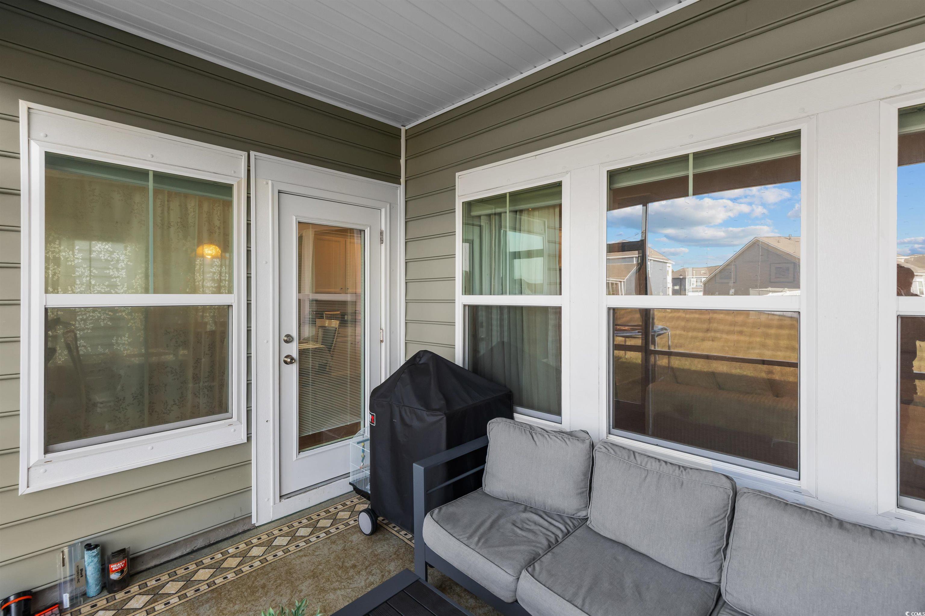 1176 HARBISON Circle Myrtle Beach, SC 29579 - Photo 36 of 40 View of patio / terrace featuring grilling area