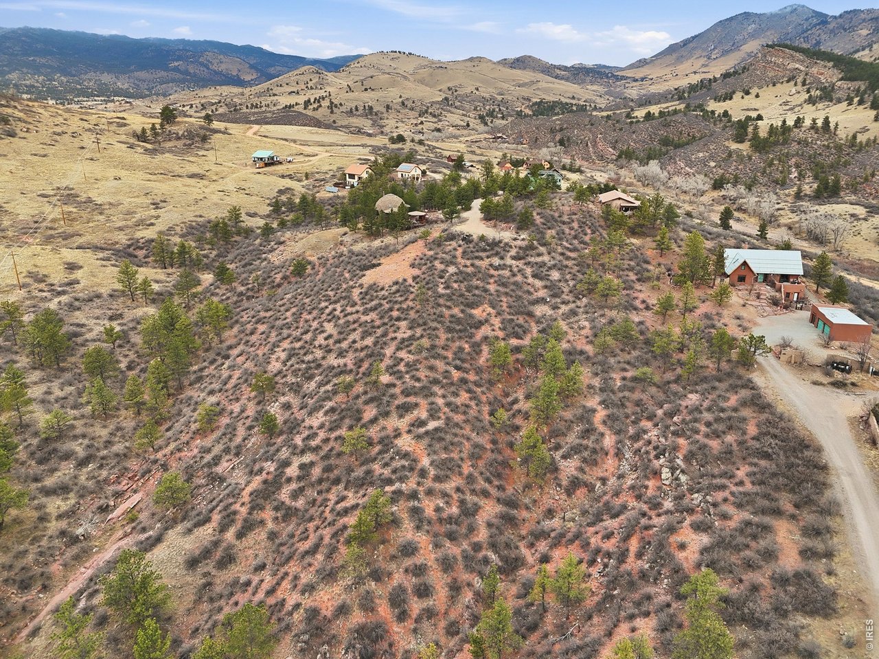 1115 Vision Way Lyons, CO 80540 - Photo 12 of 19 view of city and mountain