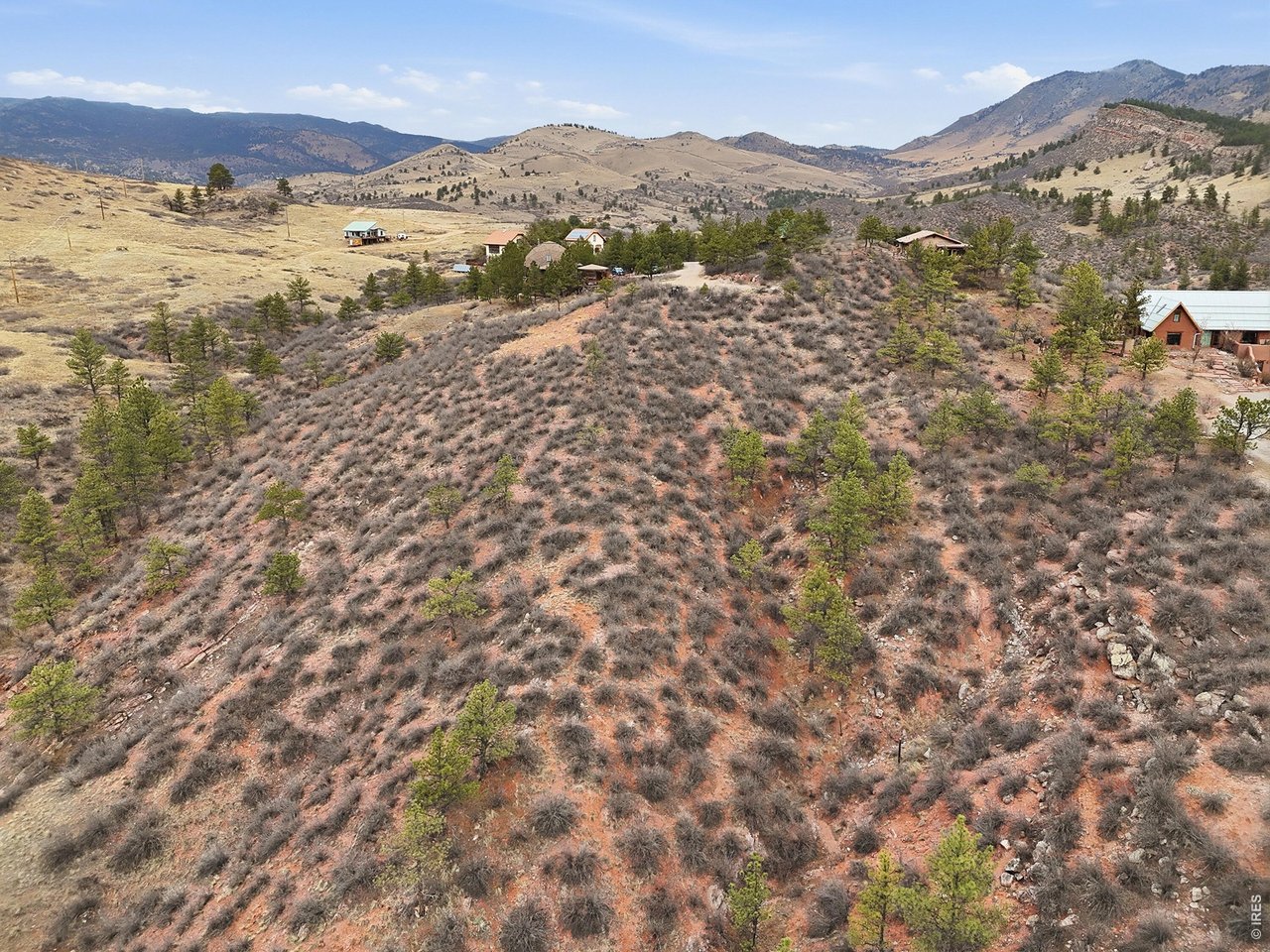 1115 Vision Way Lyons, CO 80540 - Photo 13 of 19 a view of an outdoor space and a mountain